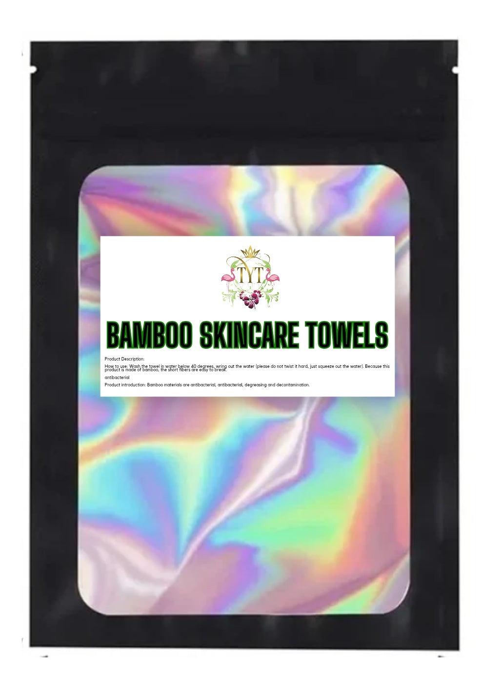 TYTBEAUTY Bamboo Antibacterial Skincare & Face Towels