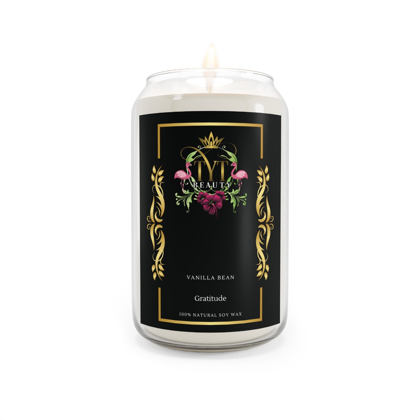 TYTBEAUTY Vanilla Bean Scented Candle (Gratitude)