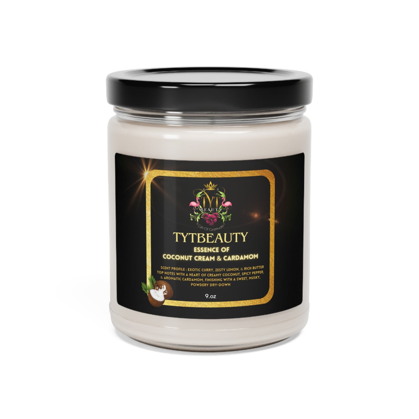 TYTBEAUTY Coconut Cream & Cardamom Candle