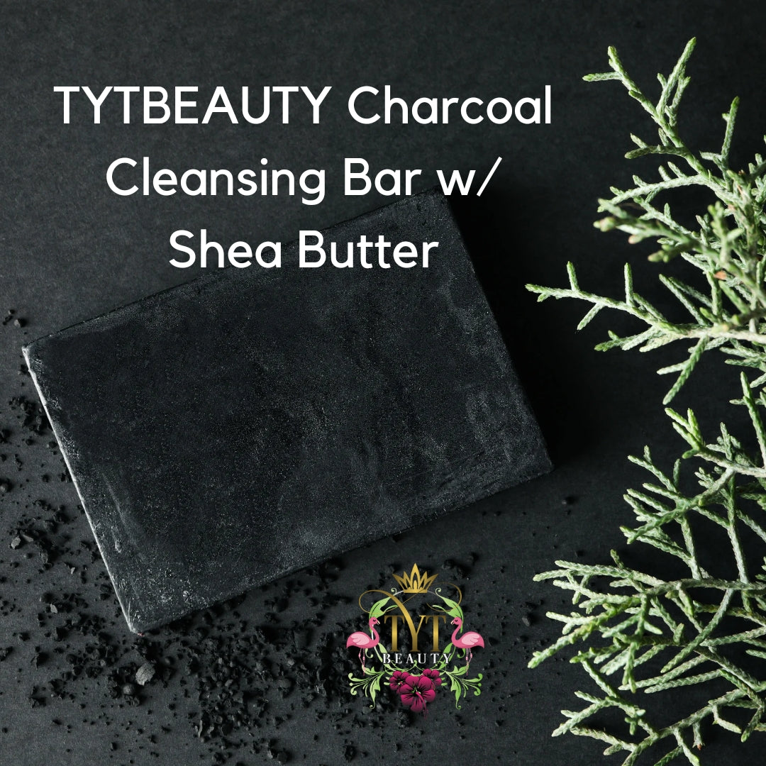 TYTBEAUTY Charcoal Cleansing Bar w Shea butter