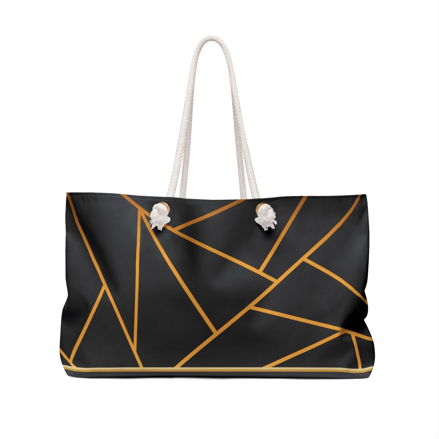 TYTBEAUTY Black & Gold Weekender Bag