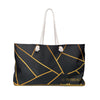 TYTBEAUTY Black & Gold Weekender Bag