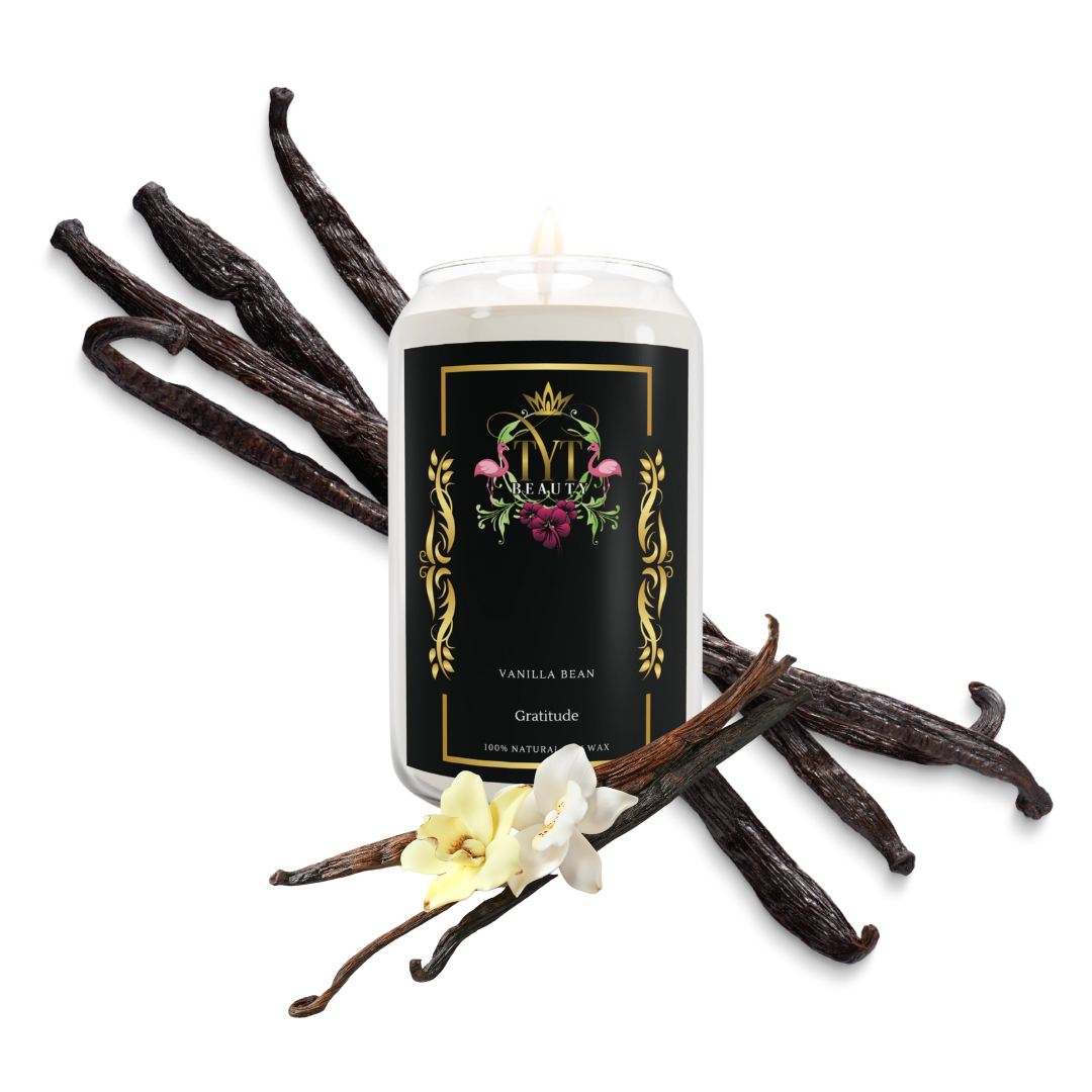 TYTBEAUTY Vanilla Bean Scented Candle (Gratitude)